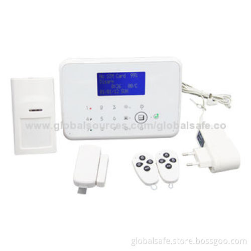 6F22 carbon battery heat smoke alarm detector with red LED flash/433/315mhz